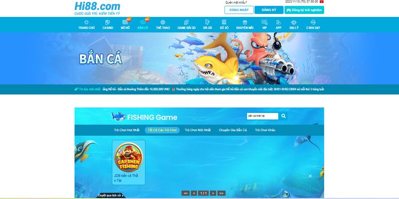 Hướng dẫn cách tham gia bắn cá Thần Tài tại HI88